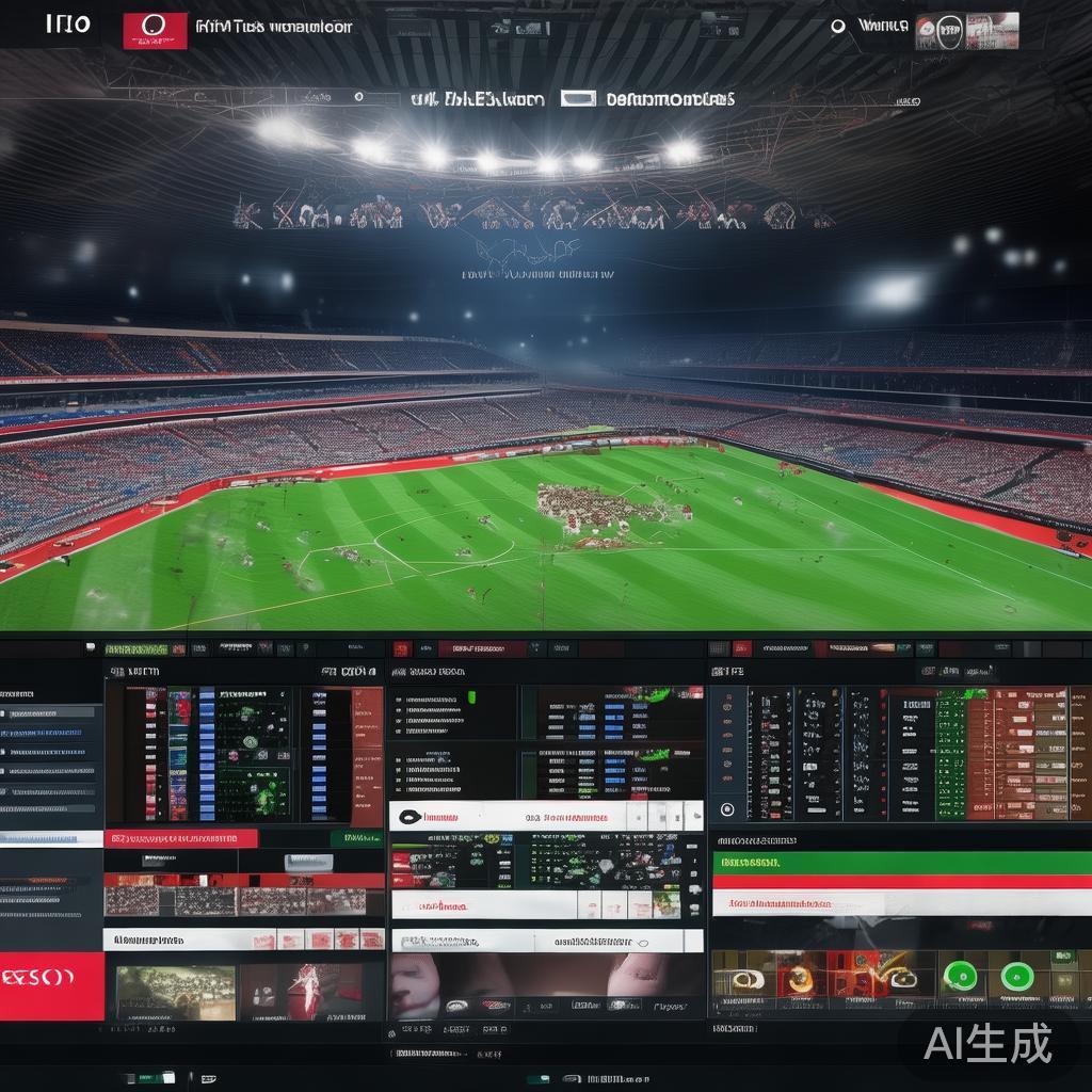 此外，官网首页设有实时直播和赛事预告区，方便用户掌